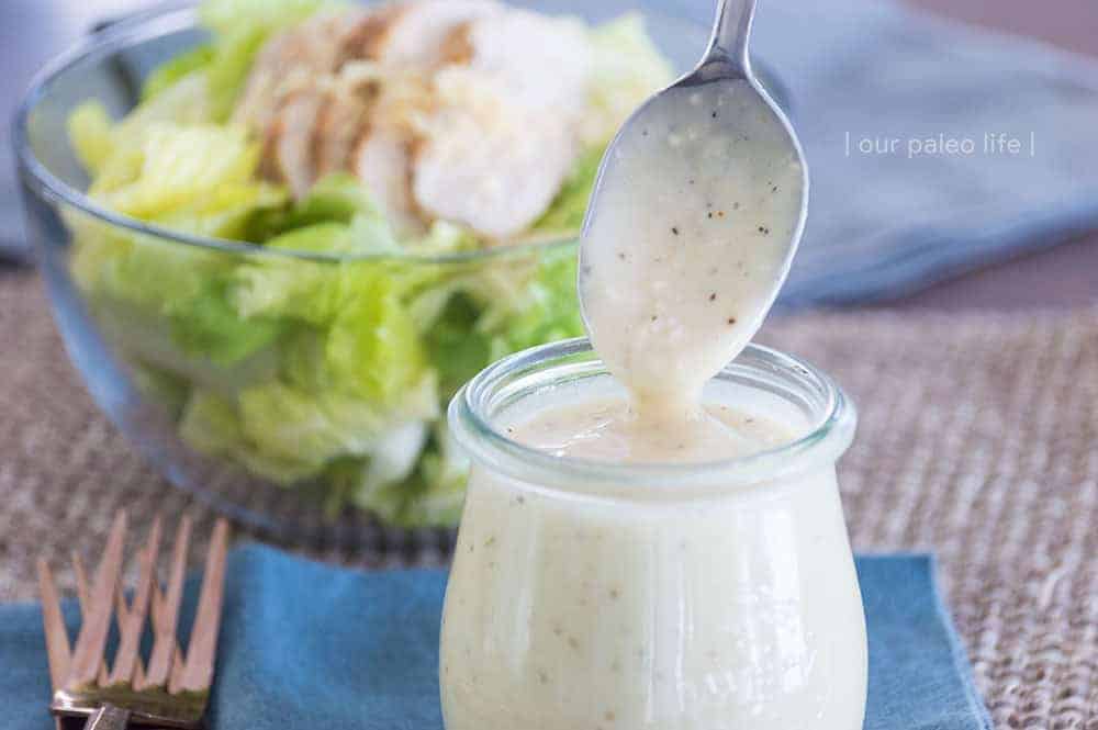 Non-Anchovy Caesar Salad Dressing