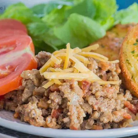 Low-Carb Cheeseburger Sloppy Joes {primal}