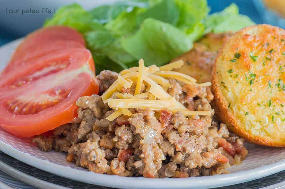 Low-Carb Cheeseburger Sloppy Joes {primal}