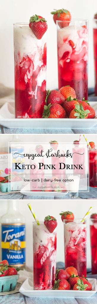 Tired of spending a small fortune on a low-carb drink that the barista might not even be making correctly? Make your own low-carb Pink Drink at home and control the sweetness and flavor without dropping a ton of cash.