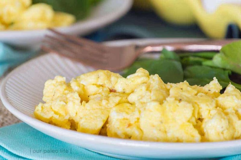 Keto Creamy Scrambled Eggs Low Carb A new way to prepare eggs!