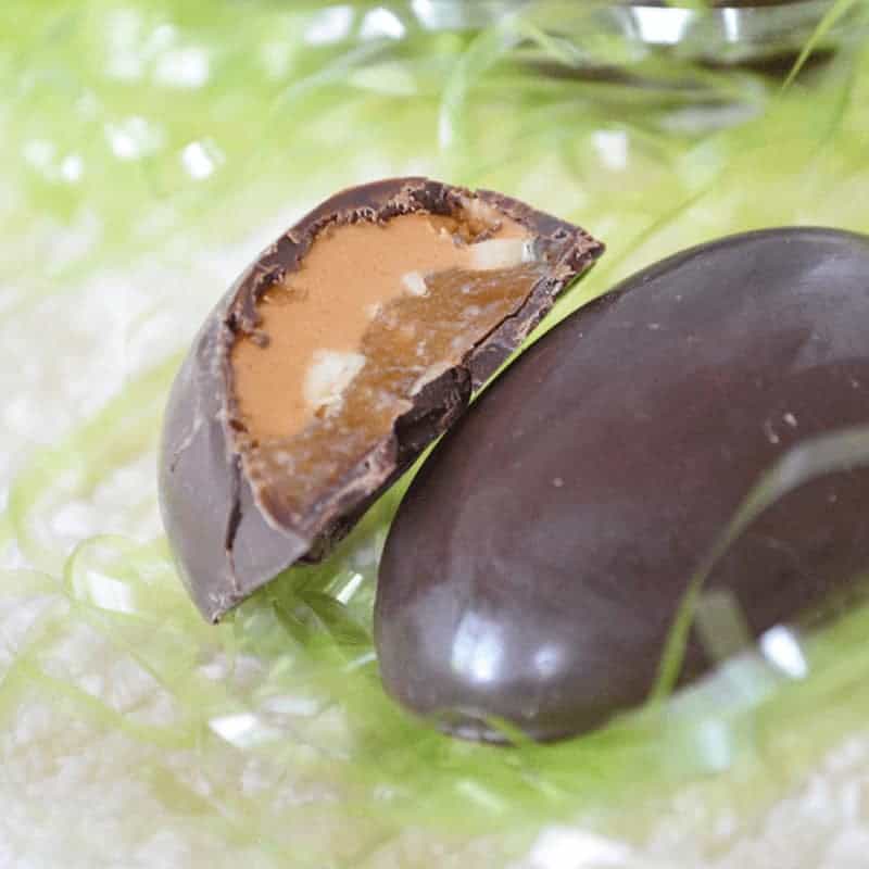 Caramel Filled Chocolate Easter Eggs