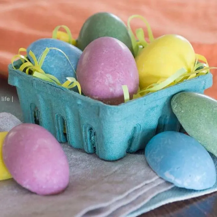 Nut Butter Filled Chocolate Eggs | soy-free; dairy-free; no artificial colors