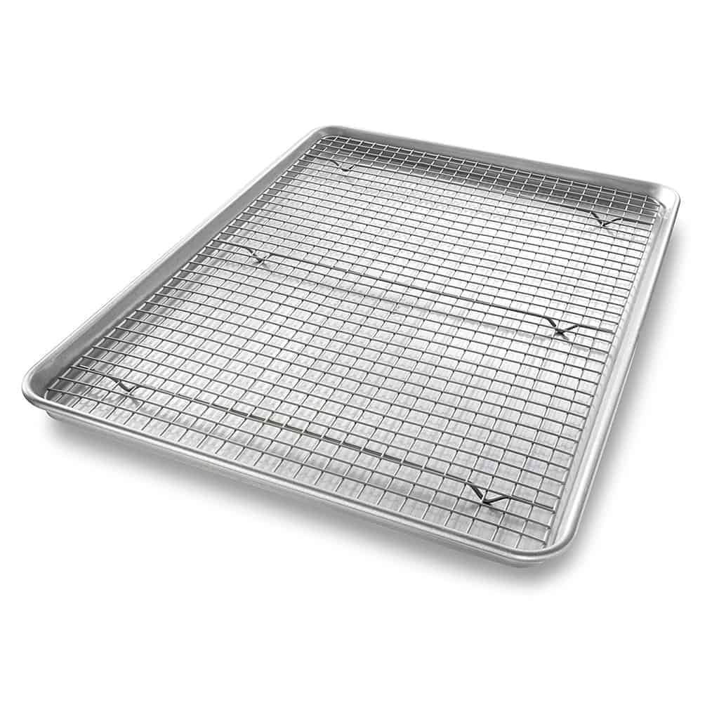 Rimmed Baking Sheet w/ Rack