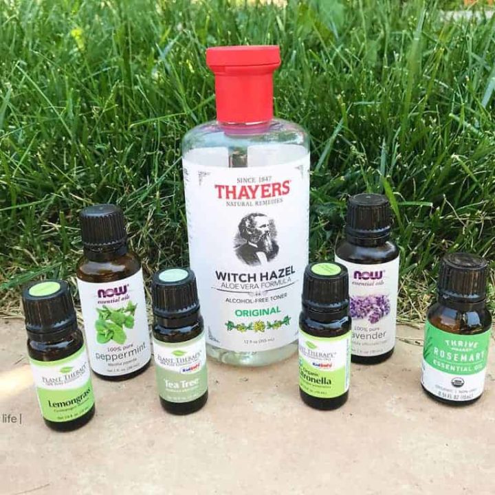 Natural Mosquito Repellent {with essential oils}