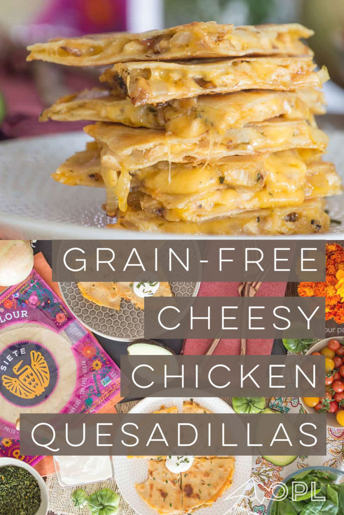 Grain-Free Chicken Quesadillas