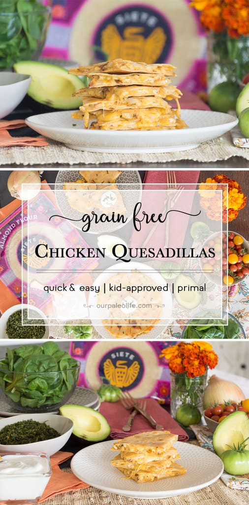 Kids (and adults) of all ages will love this classic comfort food that is now grain-free thanks to Siete Foods Tortillas. Melty cheese, perfectly seasoned chicken, and browned onions combine to make a crave-worthy dish.