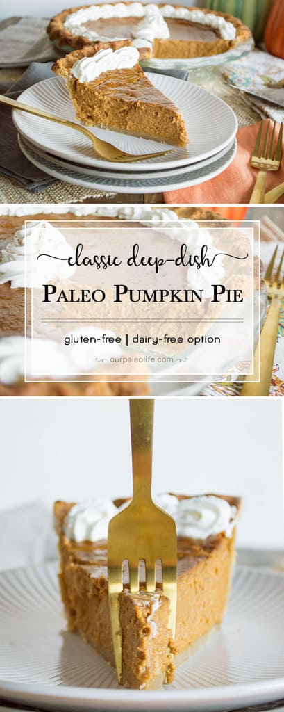 This recipe follows that standard pumpkin pie recipe, with a few paleo modifications. It'll impress paleo and non paleos alike.