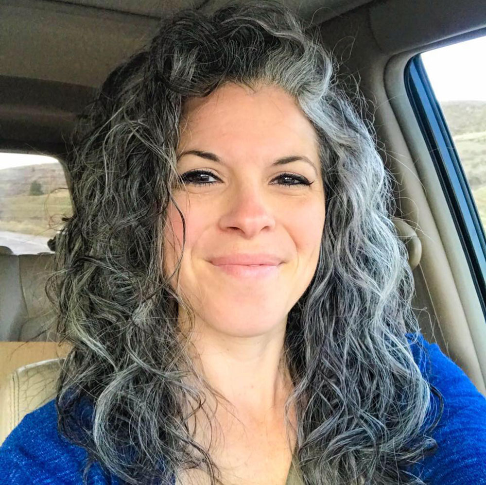 Ninas Natural Gray Hair Adventure  Katie Goes Platinum