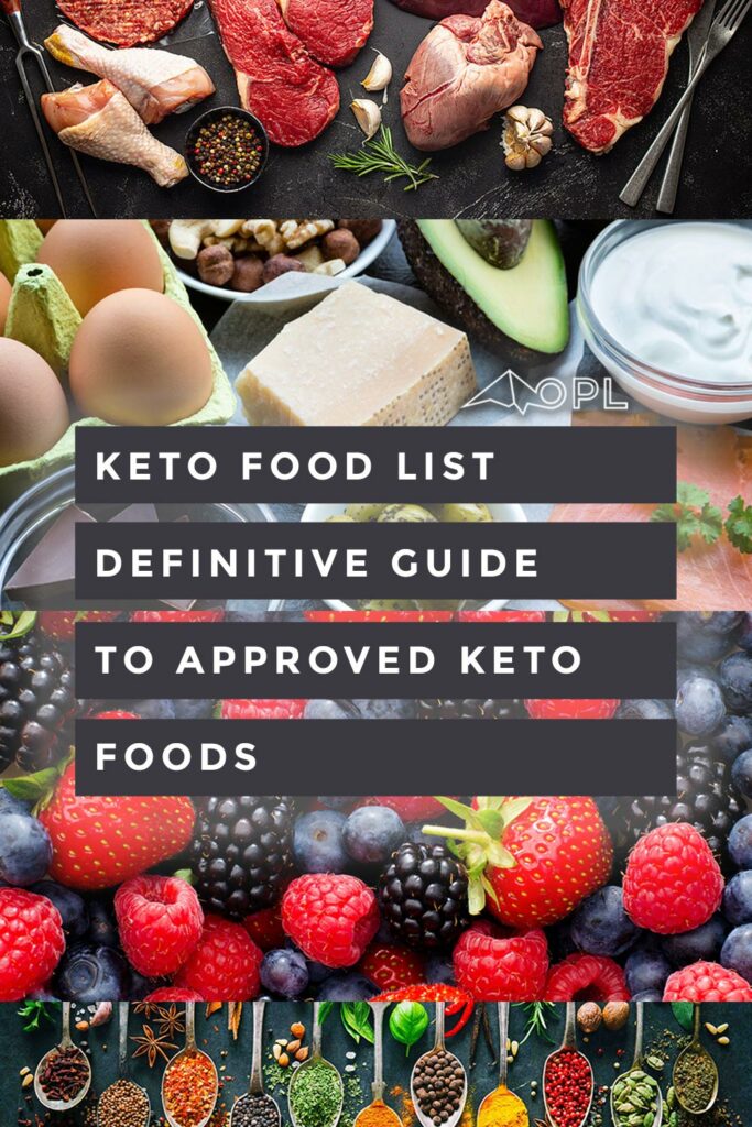 Complete Keto Food List - Definitive Guide to Approved Keto Foods