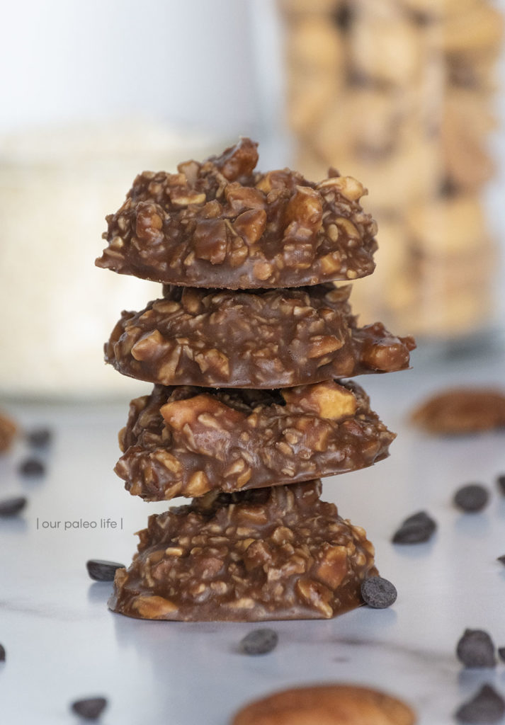 Keto No-Bake Chocolate Cookies