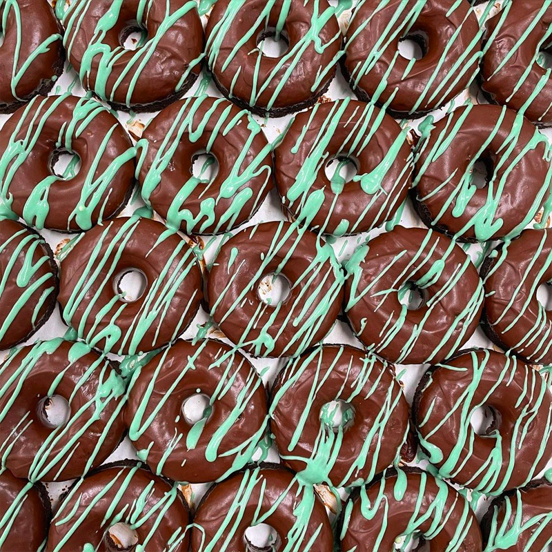 Thin Mint Donuts