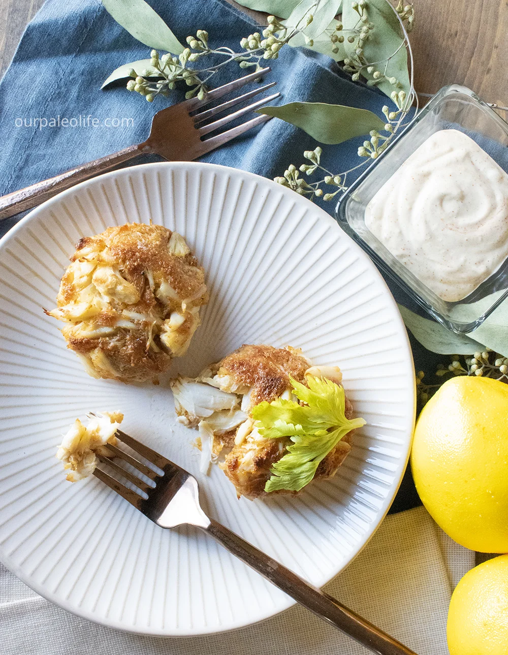 Keto Lump Crab Cake Recipe