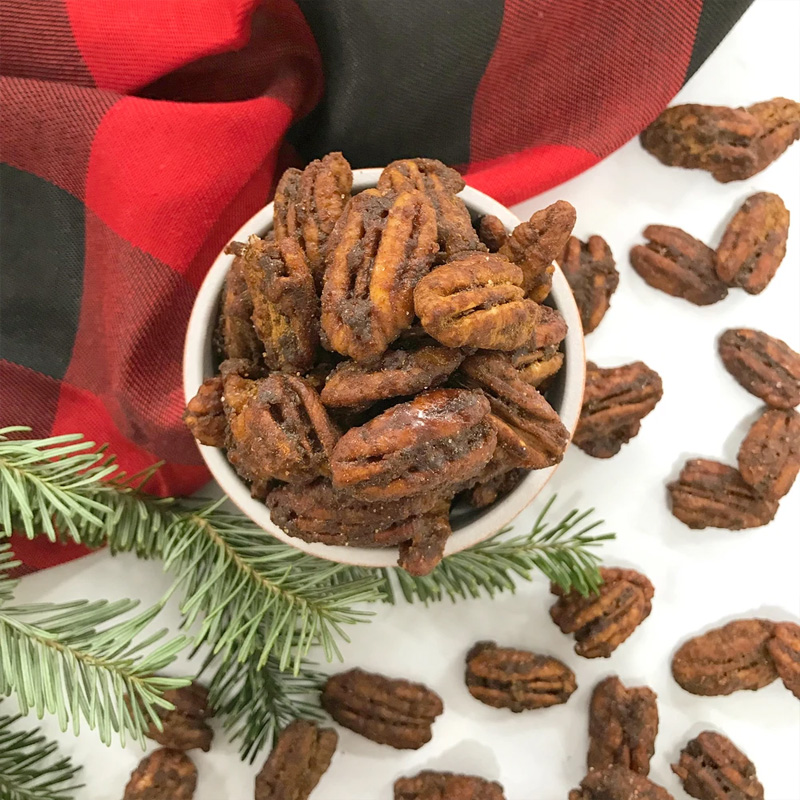 Keto Candied Pecans