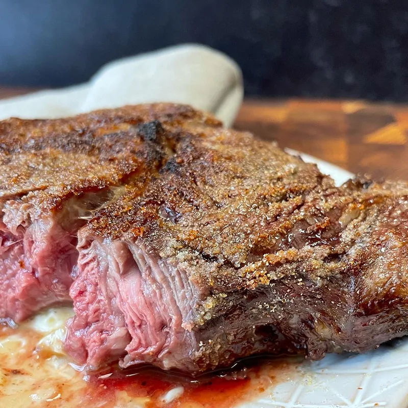 Air Fryer Cooked Steak