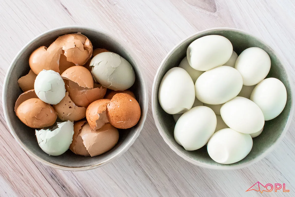 Easy Peel Hard Boiled Eggs