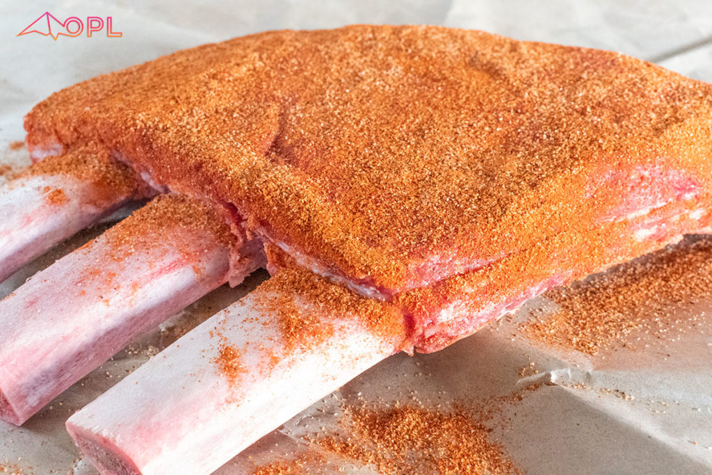 Prepping the Smoked Bone-In Beef Short Ribs