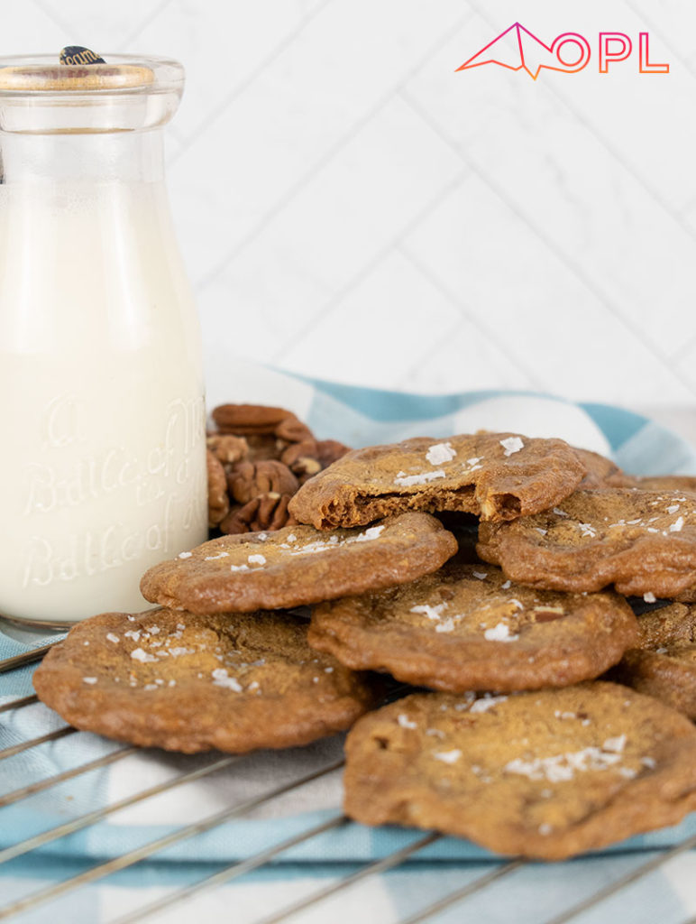 Gluten-Free Brown Butter Pecan Cookies