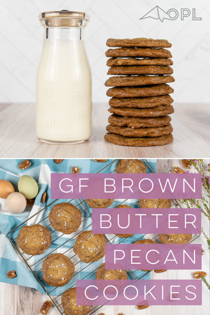 Gluten-Free Brown Butter Pecan Cookies