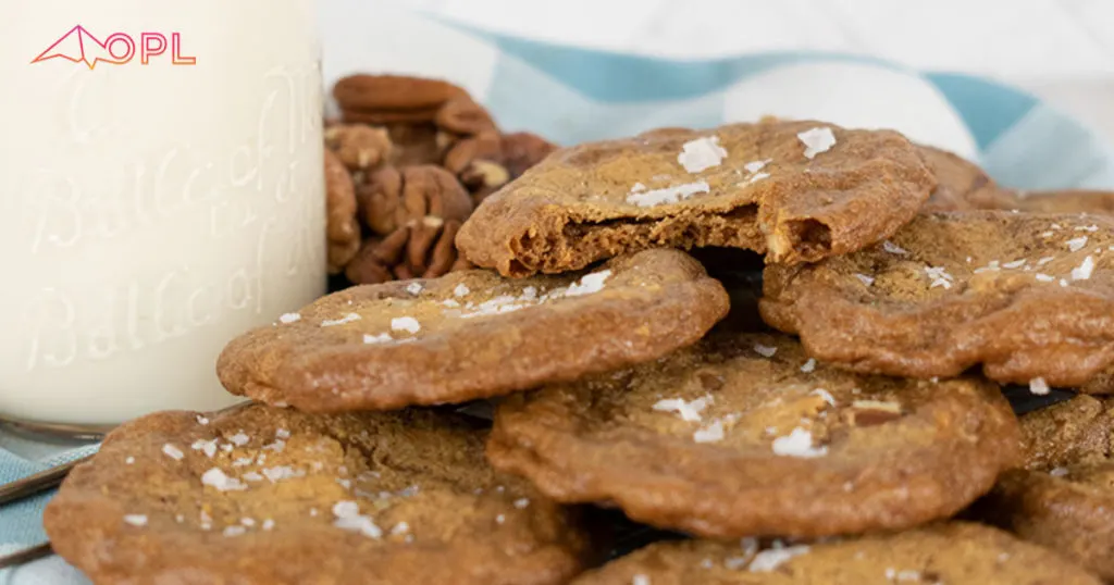 Gluten-Free Brown Butter Pecan Cookies