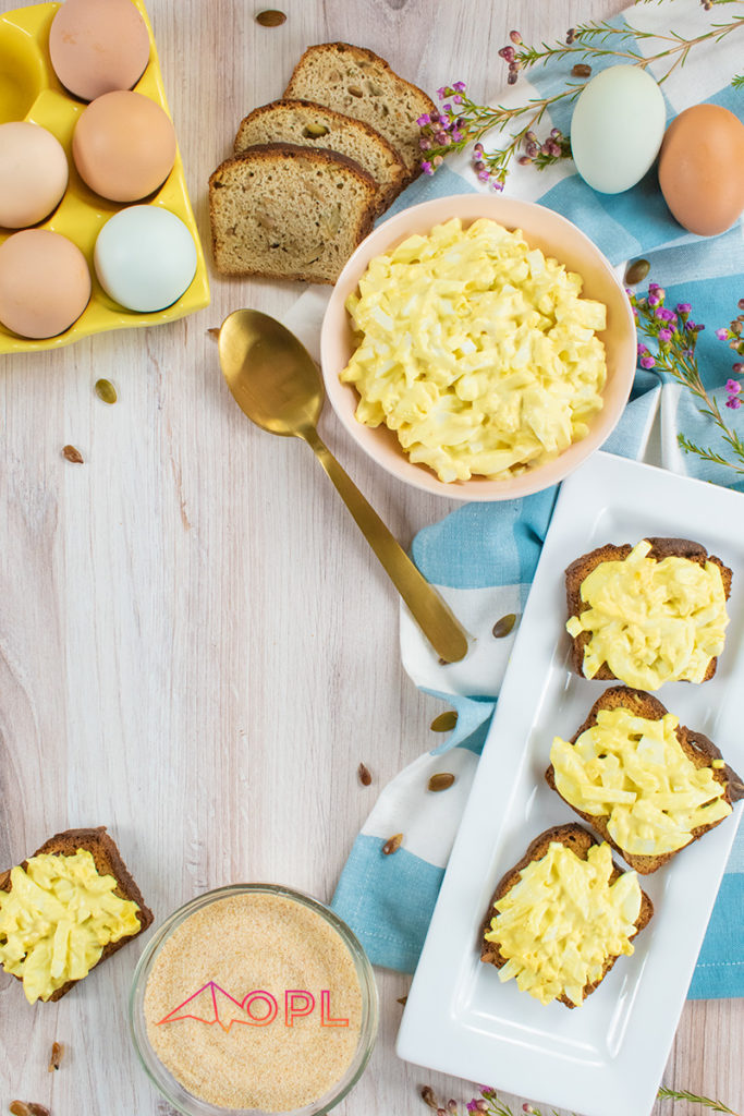 Low Carb Egg Salad Toast