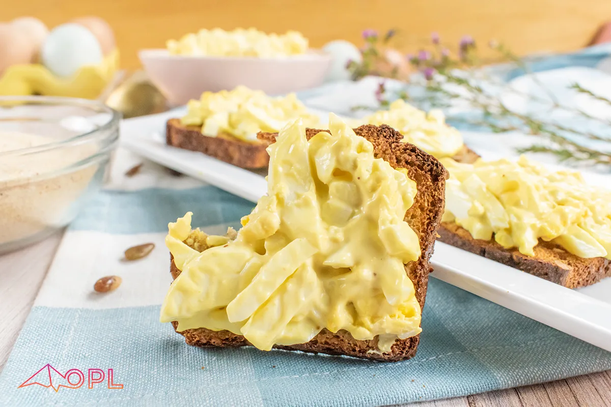 Low Carb Egg Salad Toast