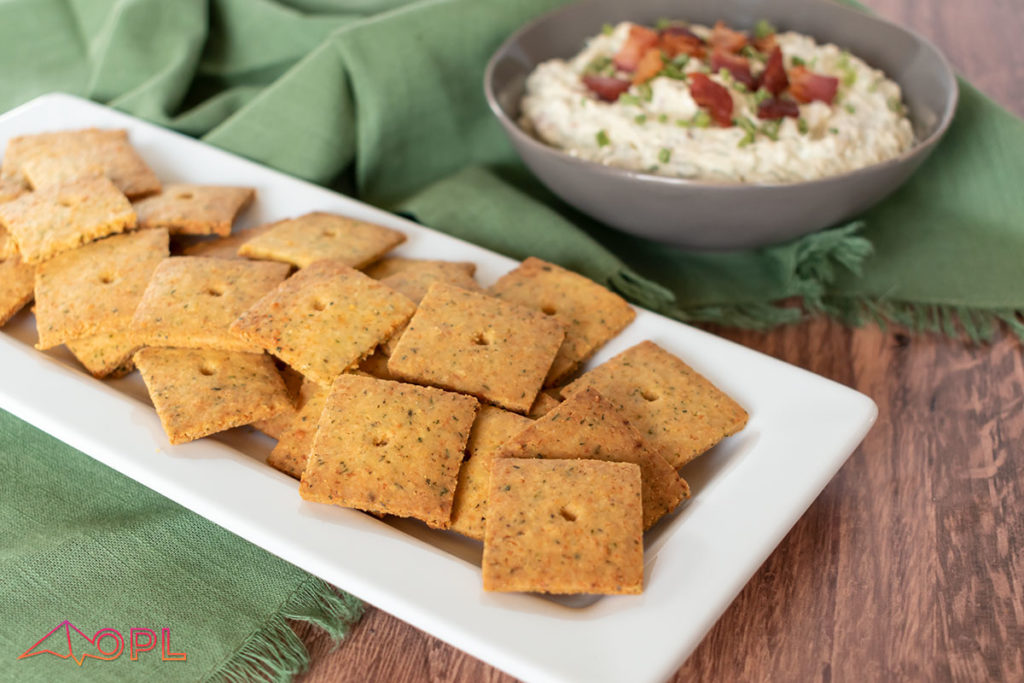 Crunchy Keto Crackers