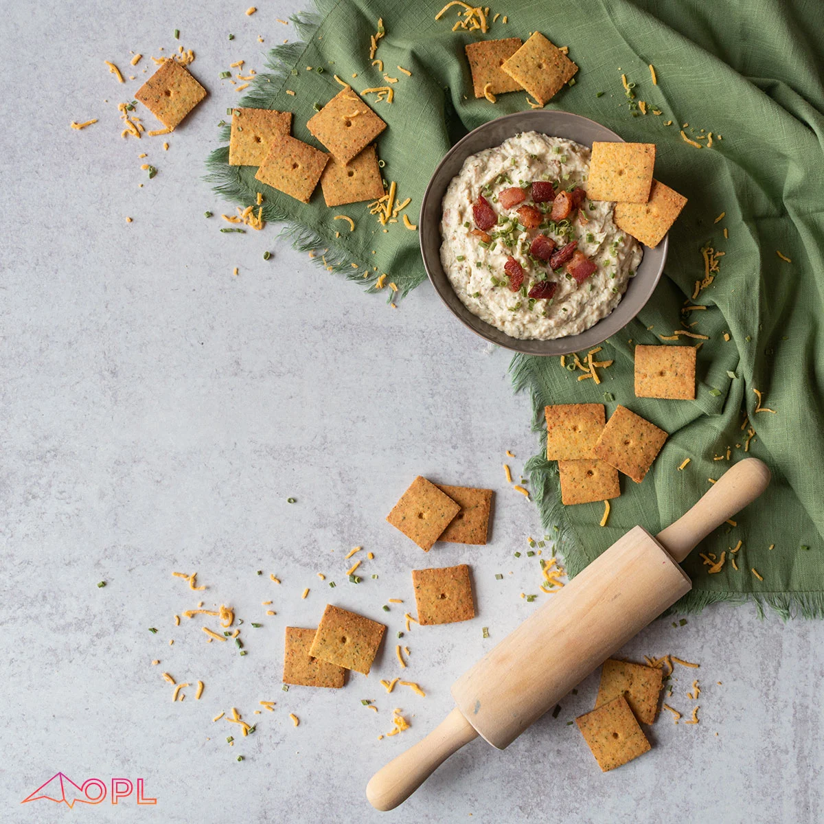 Crunchy Keto Crackers