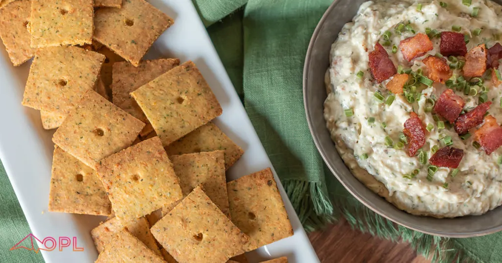 Crunchy Keto Crackers