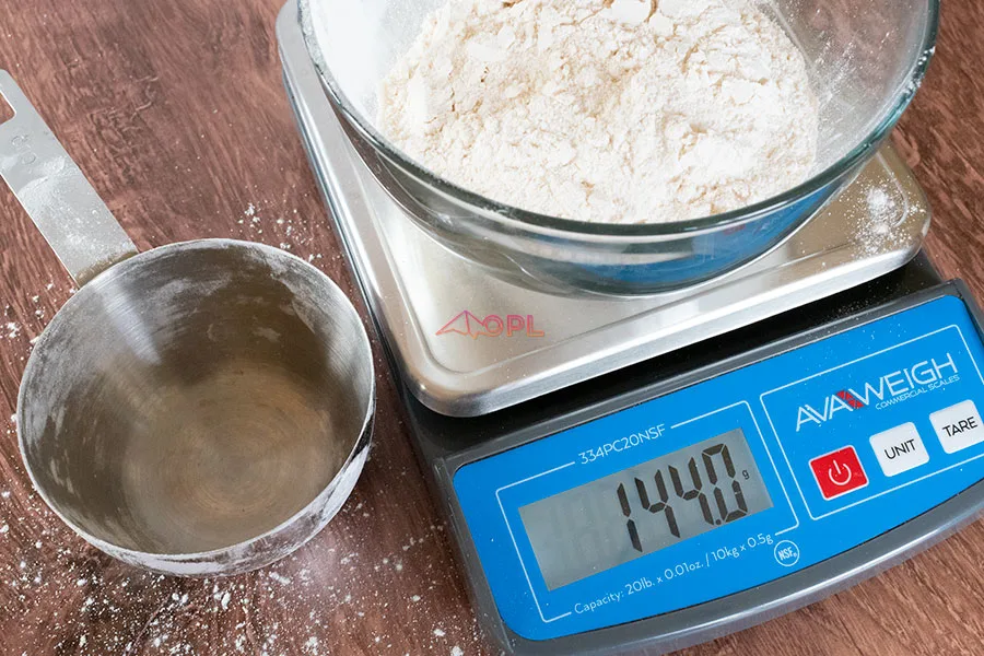 Cassava Flour Weight
