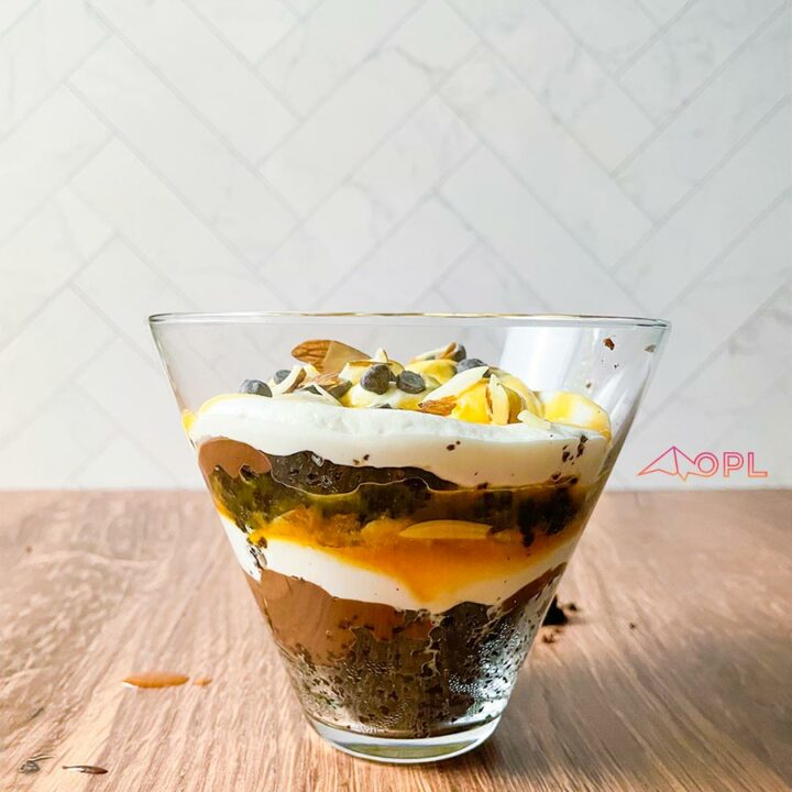 Keto Brownie Trifle Cups