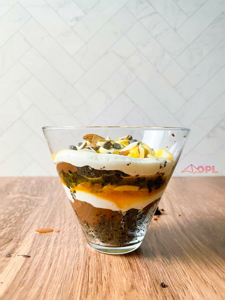 Keto Brownie Trifle Cups