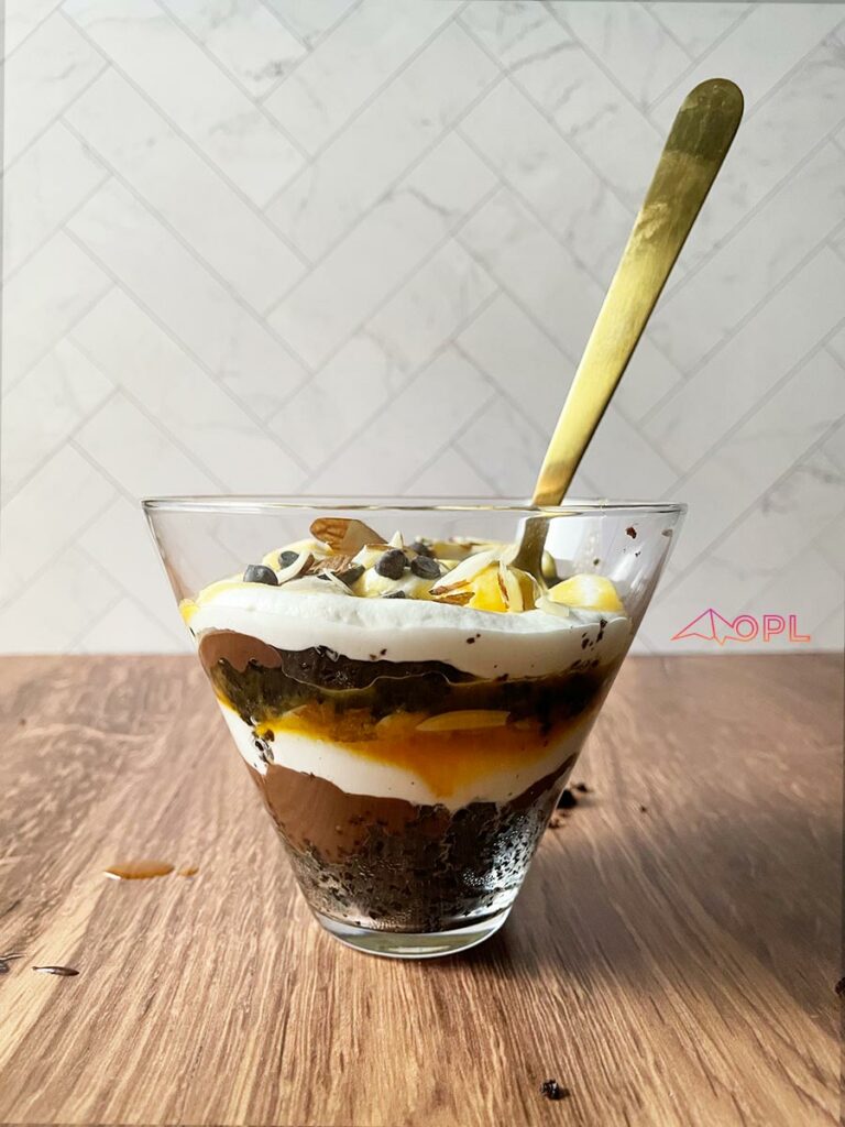 Keto Brownie Trifle Cups