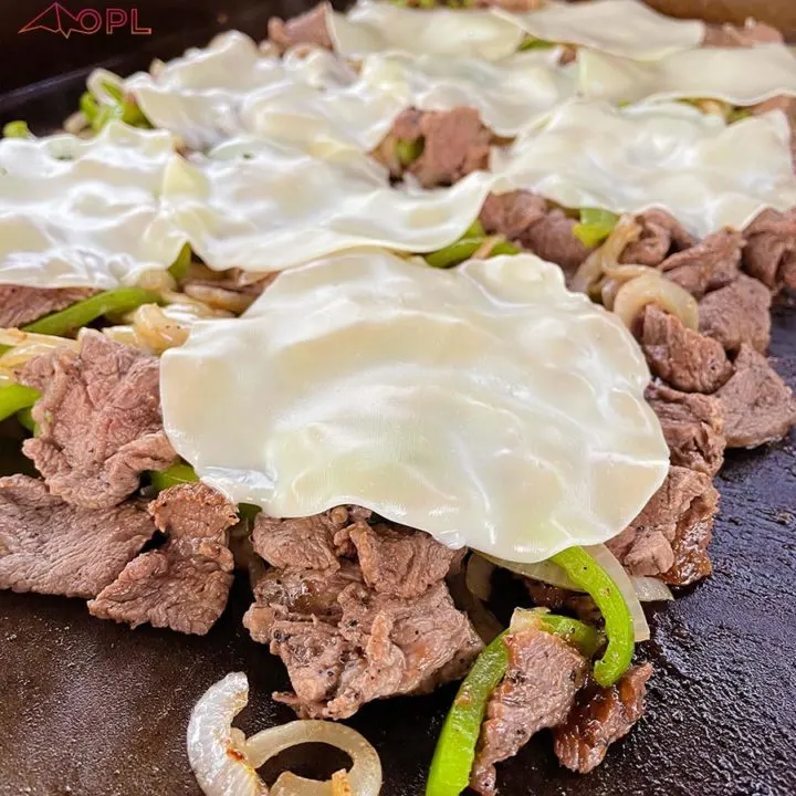 Blackstone Griddle Cheesesteaks {low-carb}