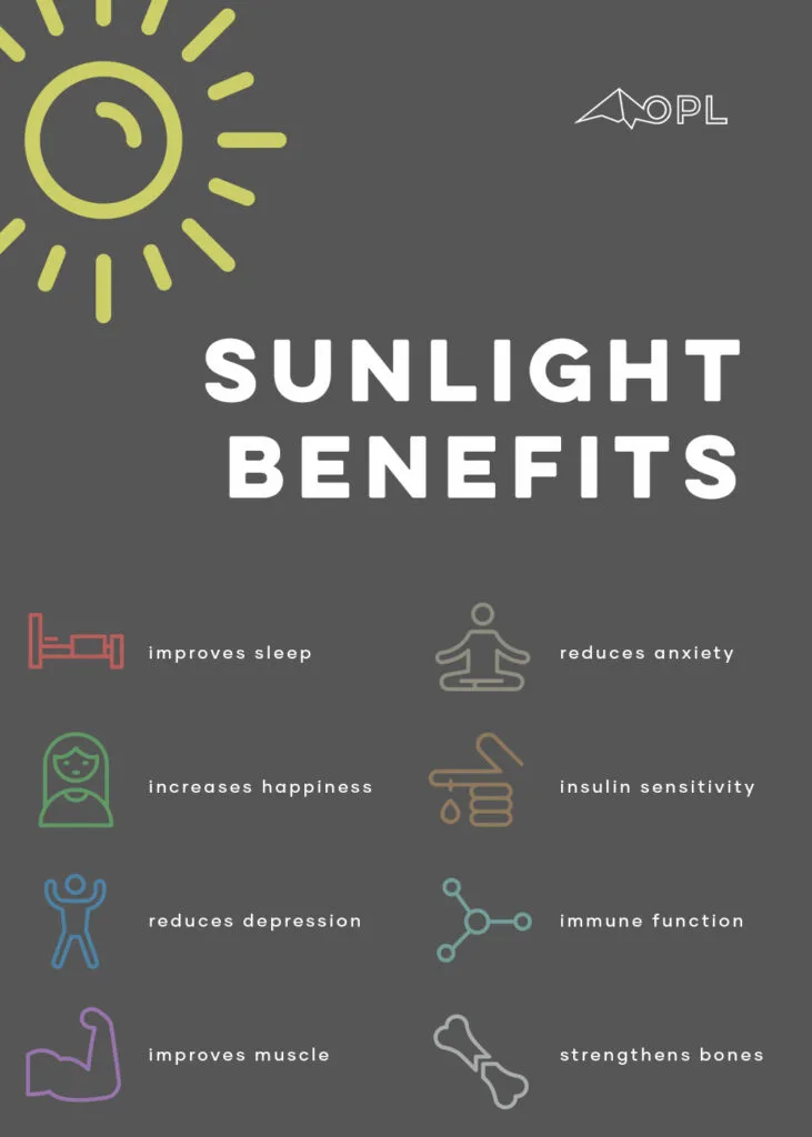 Benefits of Sunlight & 8 Positive Health Outcomes of Sunlight Exposure
