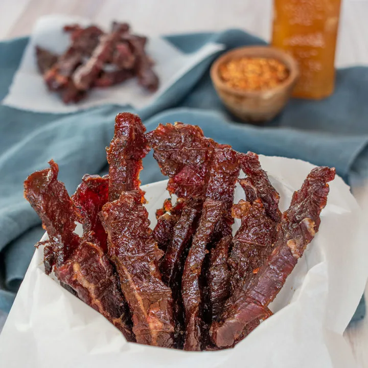 Sweet & Spicy Smoked Beef Jerky