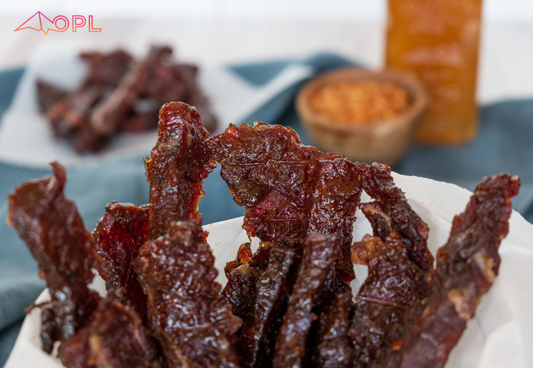 Smoked Beef Jerky (Sweet & Spicy) + PALEO Approved!