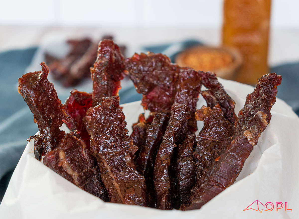 Smoked Beef Jerky (Sweet & Spicy) + PALEO Approved!