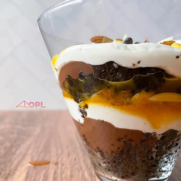 Keto Brownie Trifle Cups