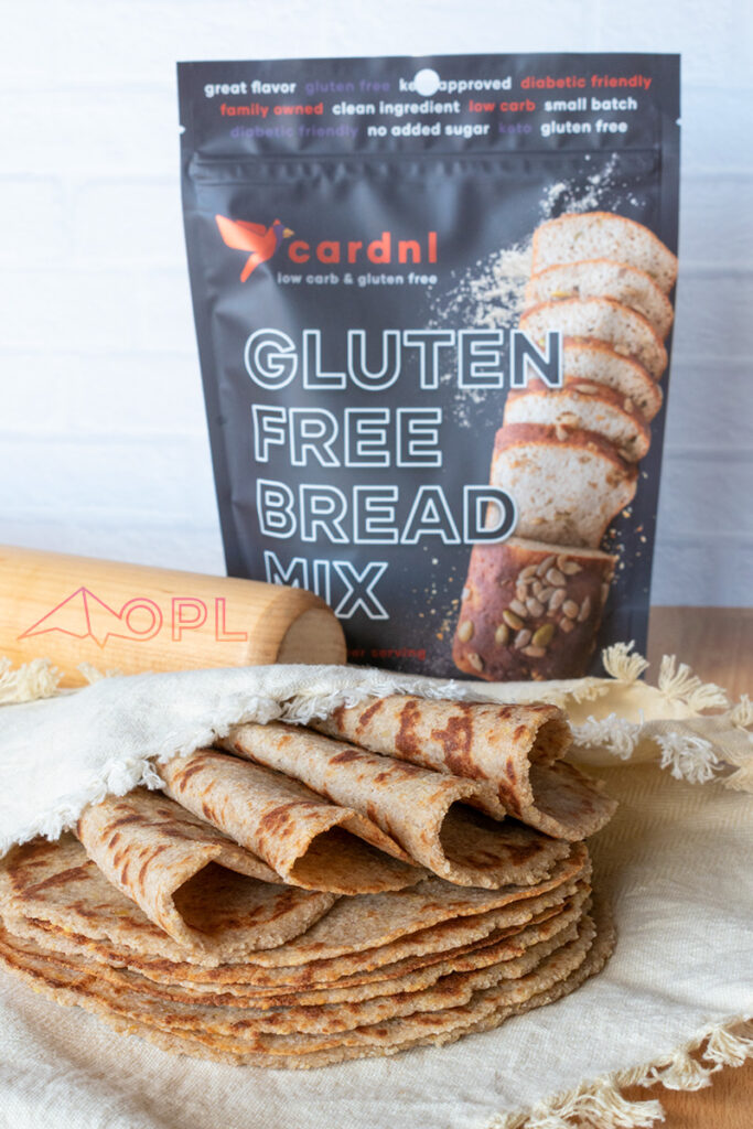 Keto Bread Mix Tortillas