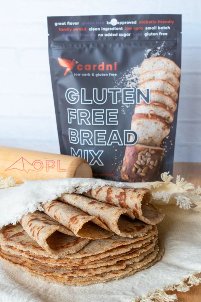 Keto Bread Mix Tortillas