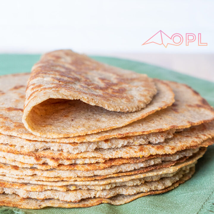 Soft & Flexible Low-Carb Tortillas