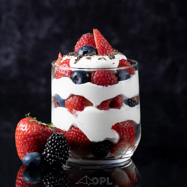 Sugar-Free Berries & Cream