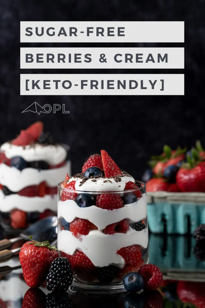 Sugar Free Berries and Cream Recipe