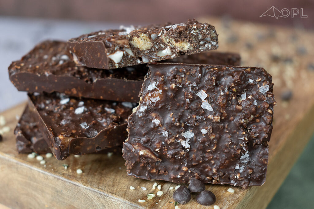 Keto Chocolate Crunch Bars