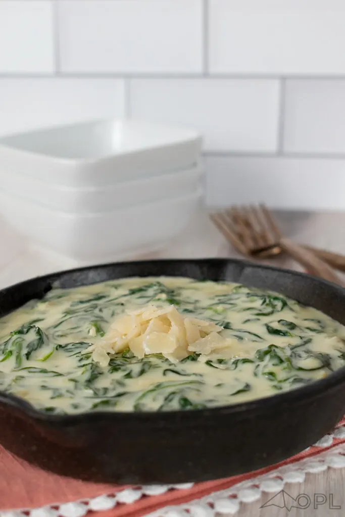 Low Carb Creamed Spinach