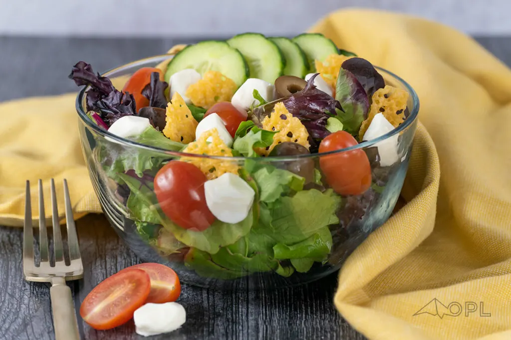 Easy Keto Salad - Simple, Colorful, and Perfect on the Keto Diet