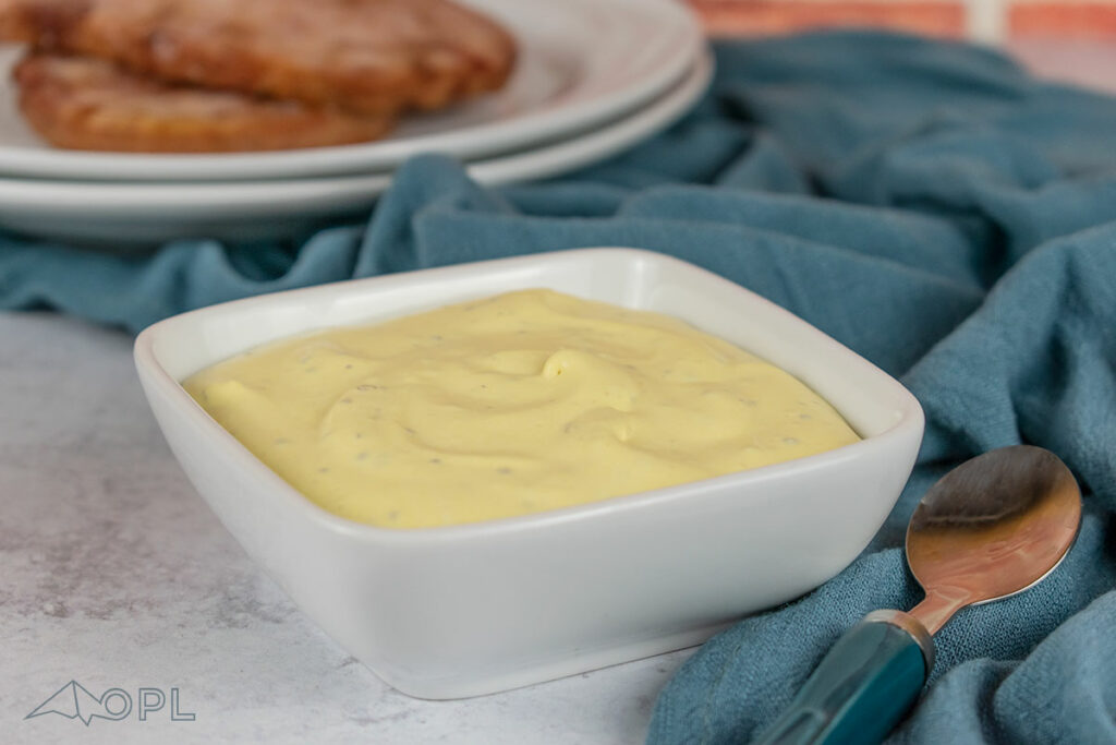 Fluffy Yellow Keto Mustard Dip