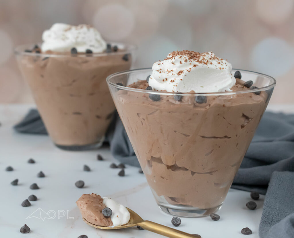 No Egg Chocolate Mousse (Sugar Free too)