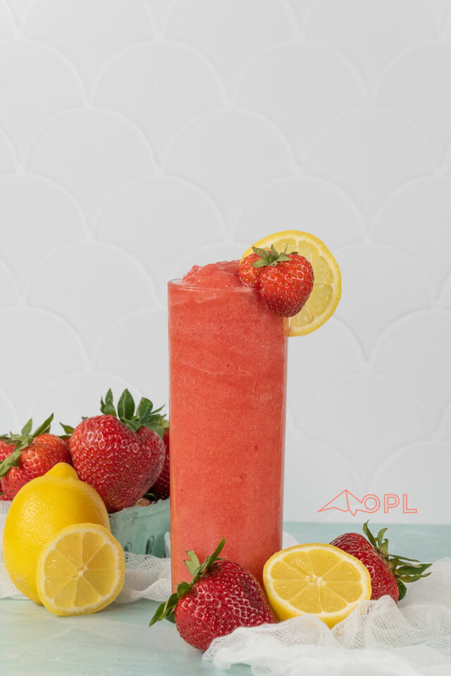 Strawberry Blast Electrolyte Slush (Paleo & Low(ish) Carb)